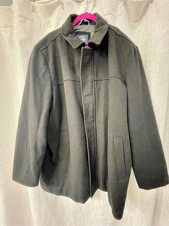 Dockers Other - Men’s Dockers Wool Blend Coat Black XXL